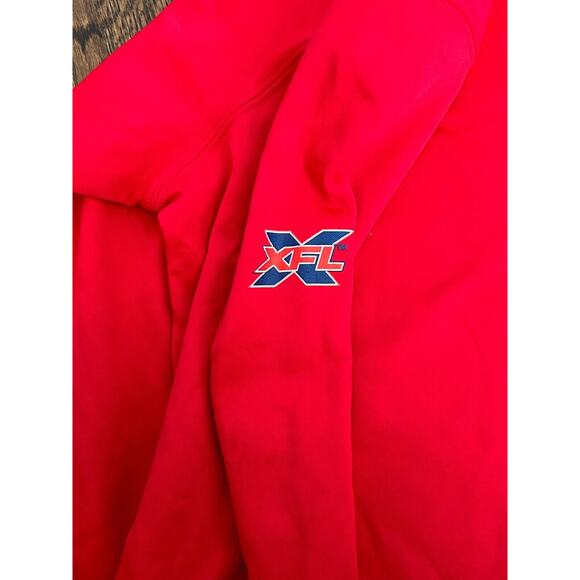 DC Defenders Hoodie Large Red Port & Company XFL Football Sports Performance NWT - Picture 10 of 10